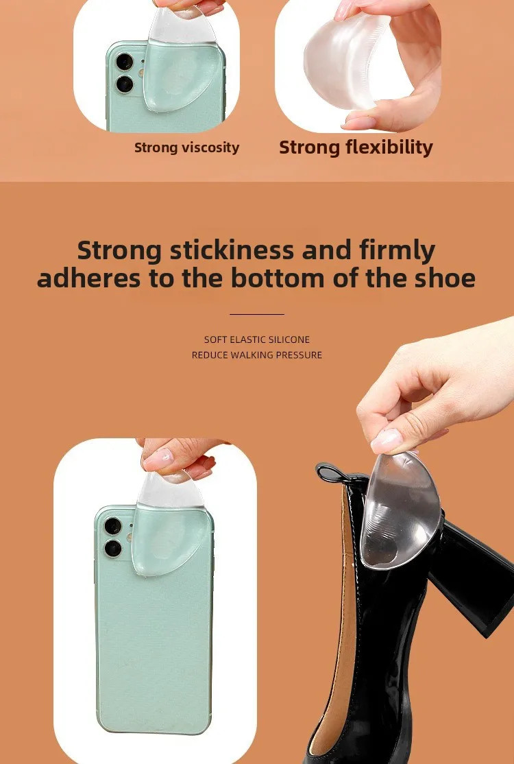 Silicone Arch Support Insoles Orthotic Pads For Flat Feet Foot Relief 1 Pc