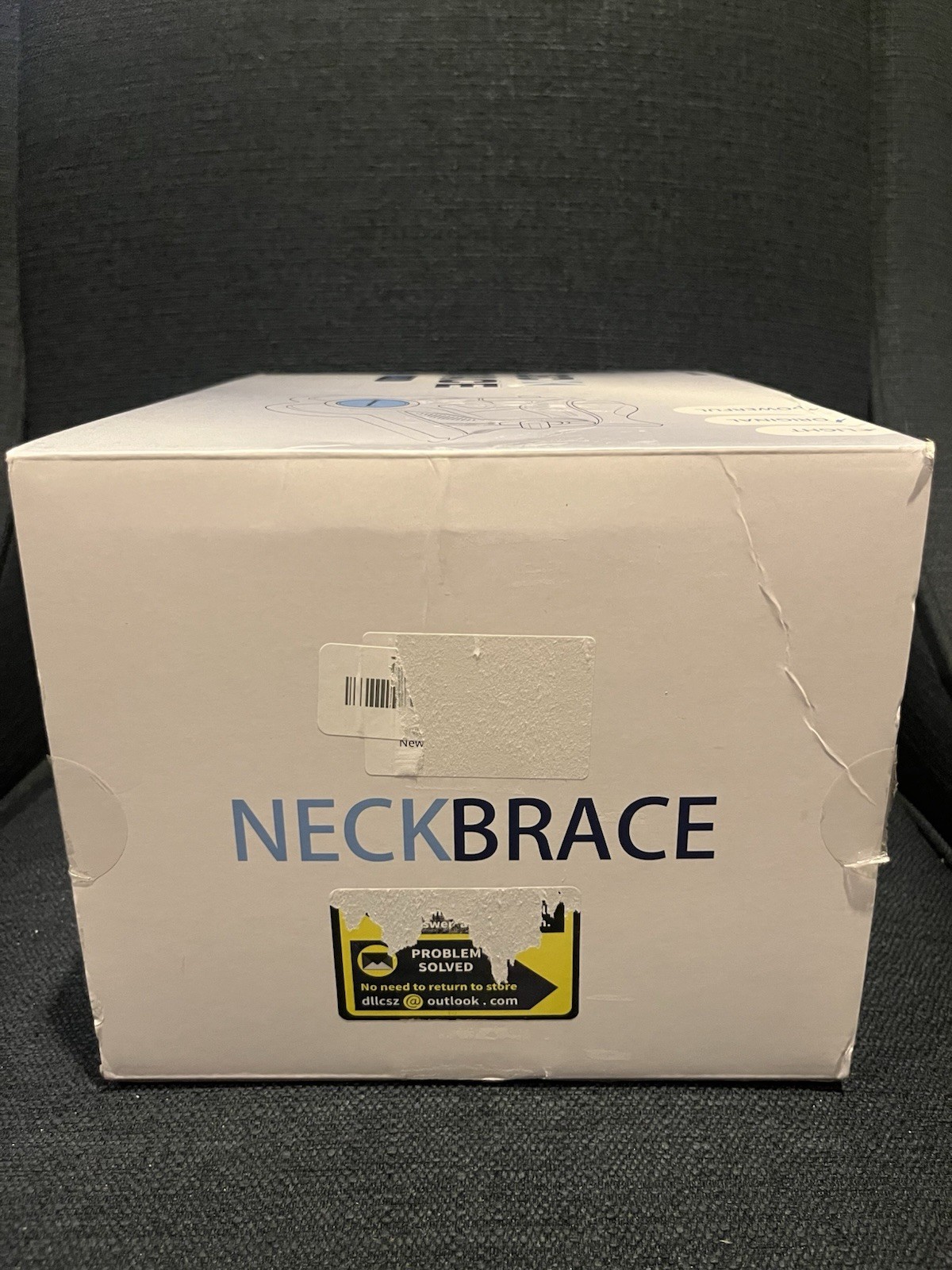 Twinklepoch Cervical Neck Traction Device Brace Adjustable HandPump(New-OpenBox)