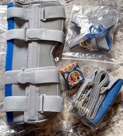RousuMed Paediatric Knee Immobilizer “L” Post Fracture OPS/Cast Child Kid Brace