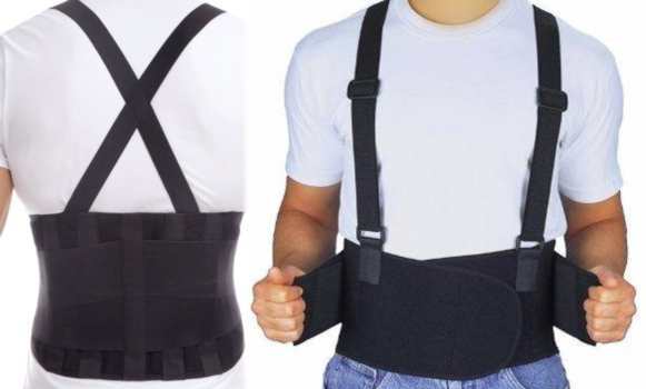 Safety Warehouse Back Brace & Lumbar Support Belt Protect & Reduce Strain