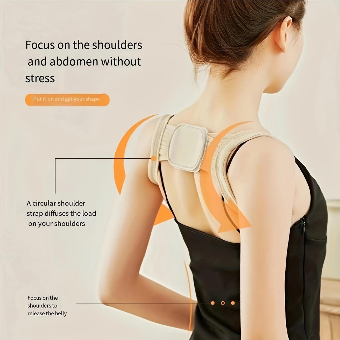 Precision-Made Flexible Adjustable Back Posture Corrector Belt for Men and Women