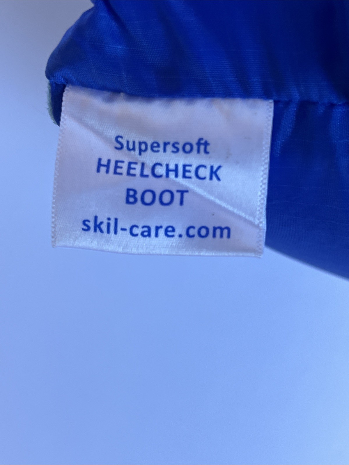 Skil-Care Heel-Check Boot Pair 503410 Pressure Relief Heel Protectors Supersoft