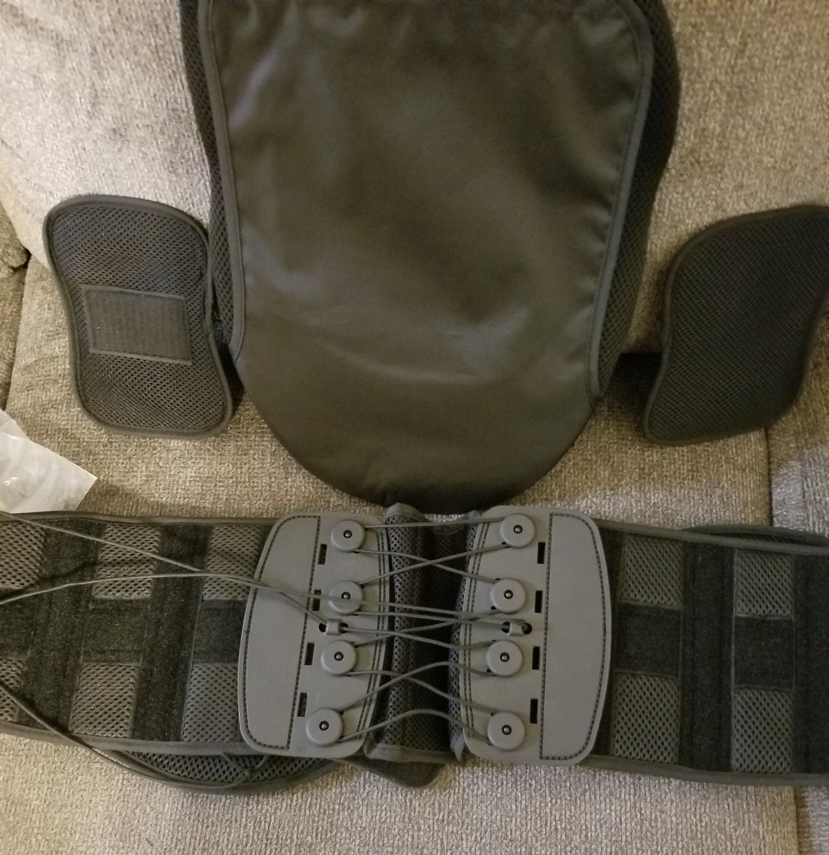 ISO Preferred Lumbar Back Brace VI Back Brace ISO-BA206 Universal Small-2XL New
