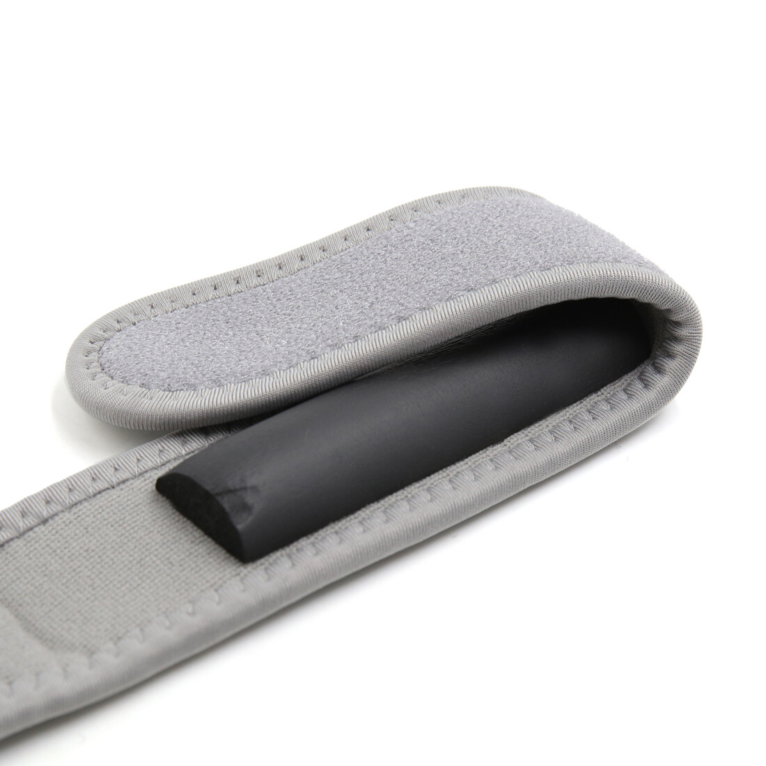 Gray Hook Loop Closure Knee Brace Supporter Patella Sport Damping Protect Band