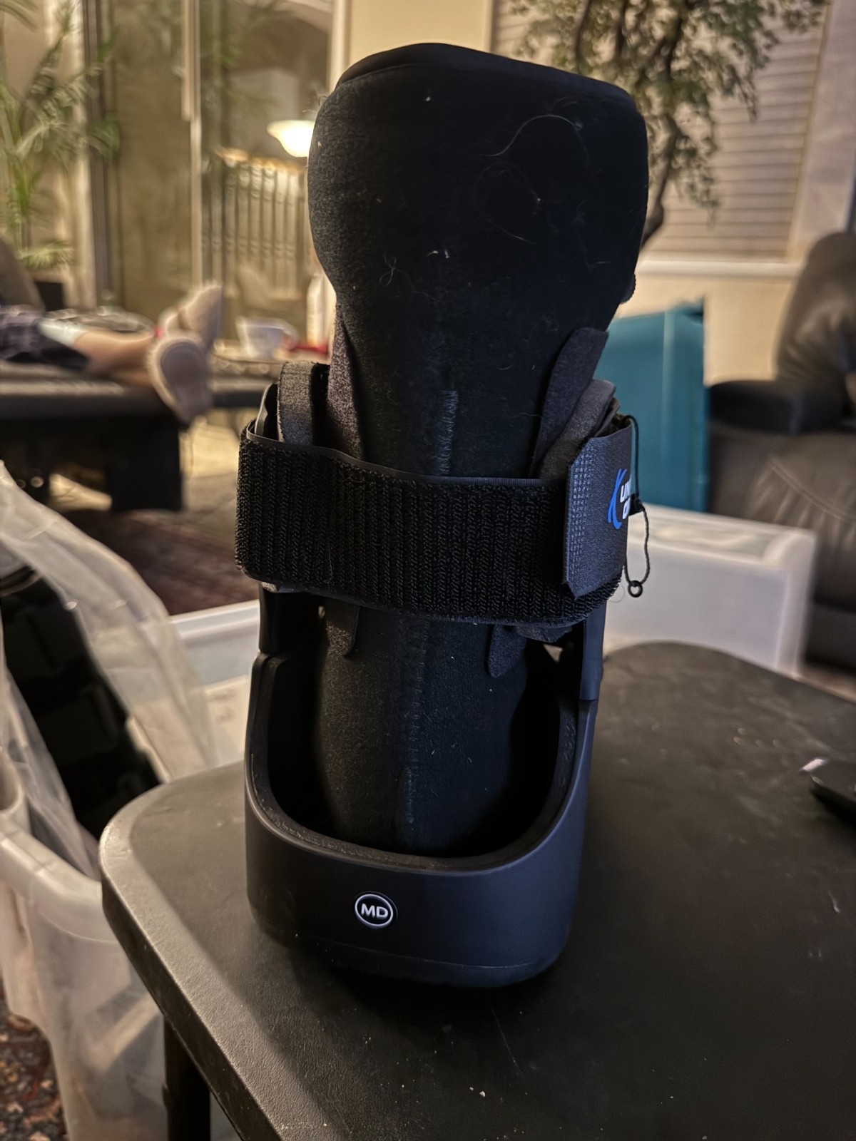 NWT United Ortho USA14115 Air Cam Walker Fracture Boot, Ankle Stabilizer w/ship!