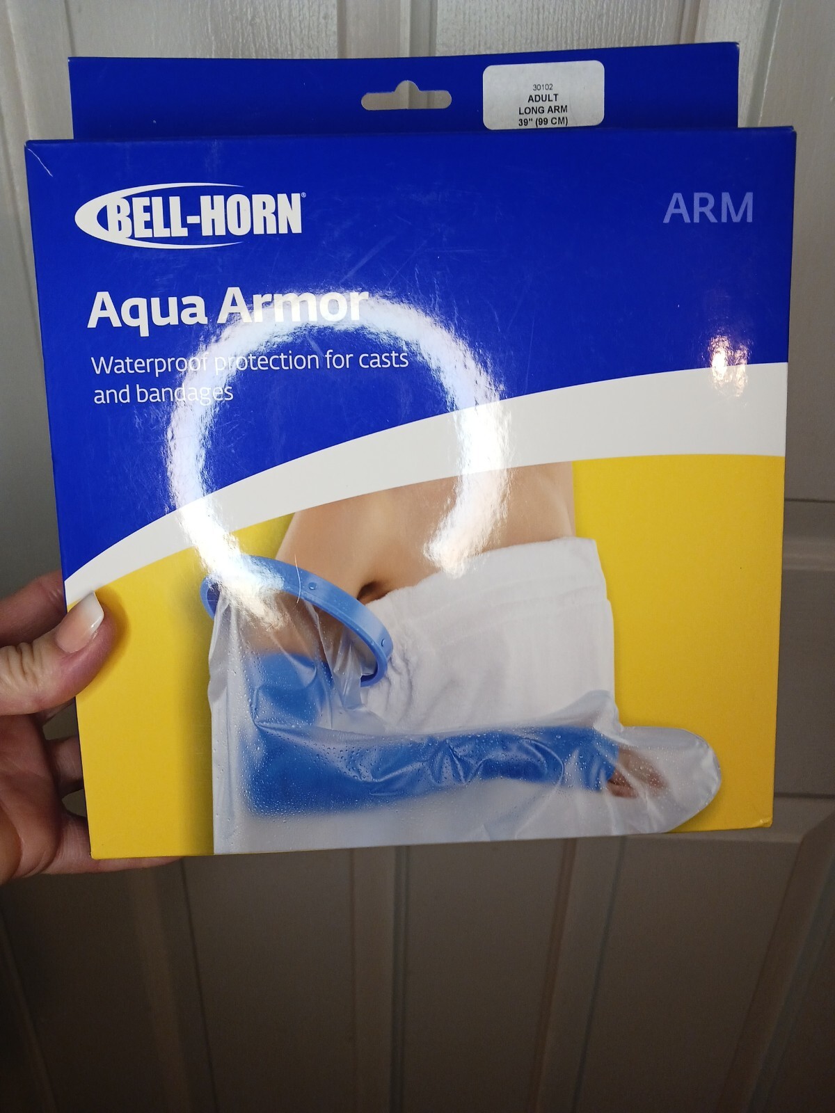 Bell Horn Aqua Armor Cast And Bandage Protector Adult Long Arm 39″