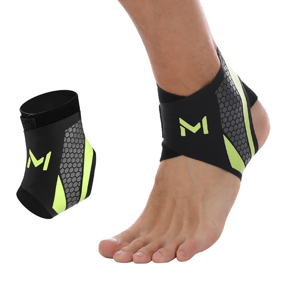 2 Pcs Adjustable Ankle Brace Compression Sleeve Support Fasciitis Pain Relief US