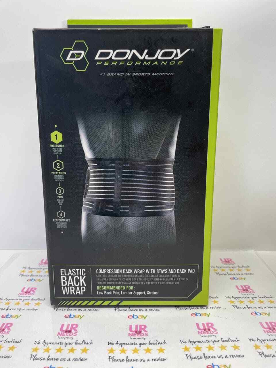 DonJoy Performance Elastic Compression Back Wrap Size: S/M