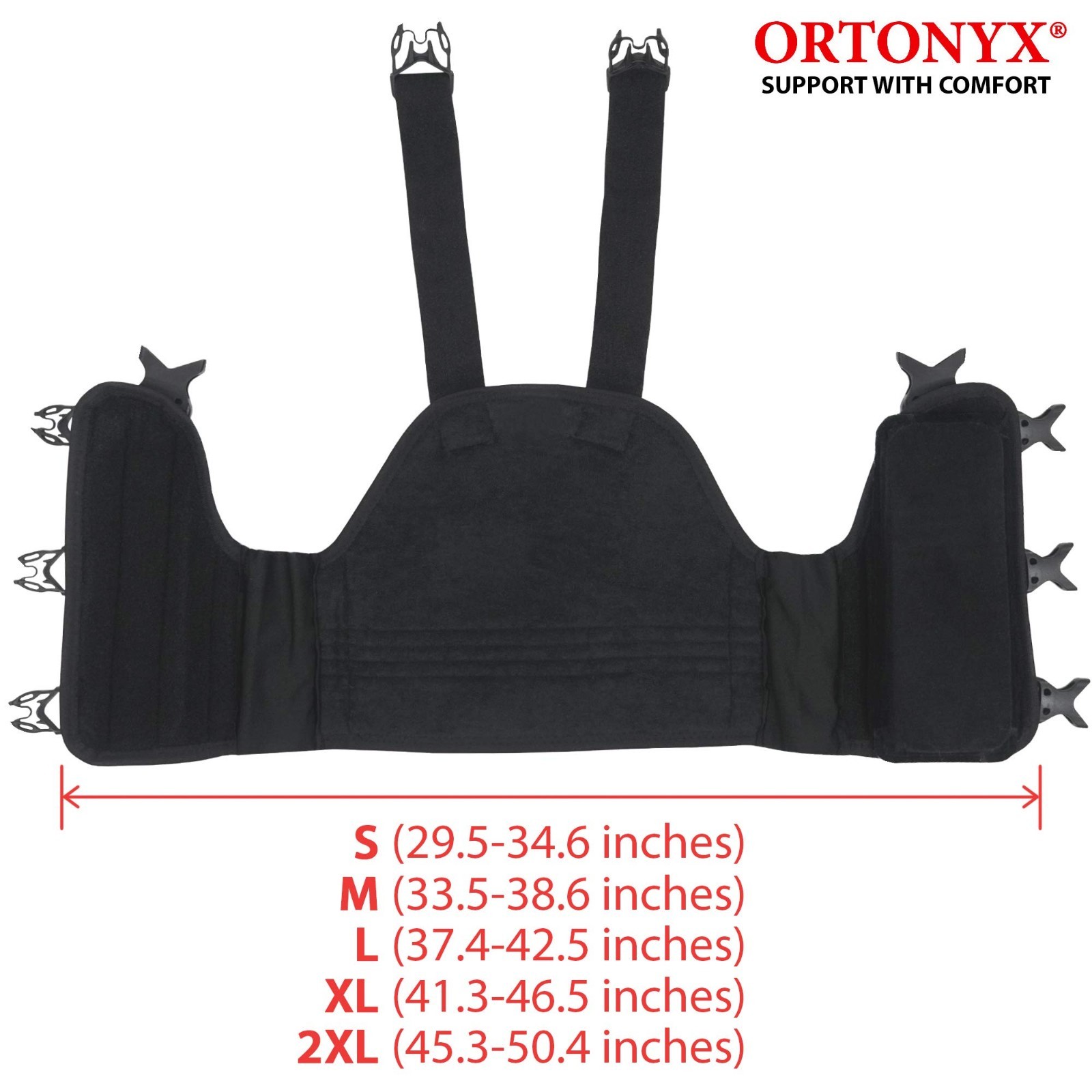 Sternum & Thorax Support Chest Brace for Post-Surgery Recovery, Fracture Rehab