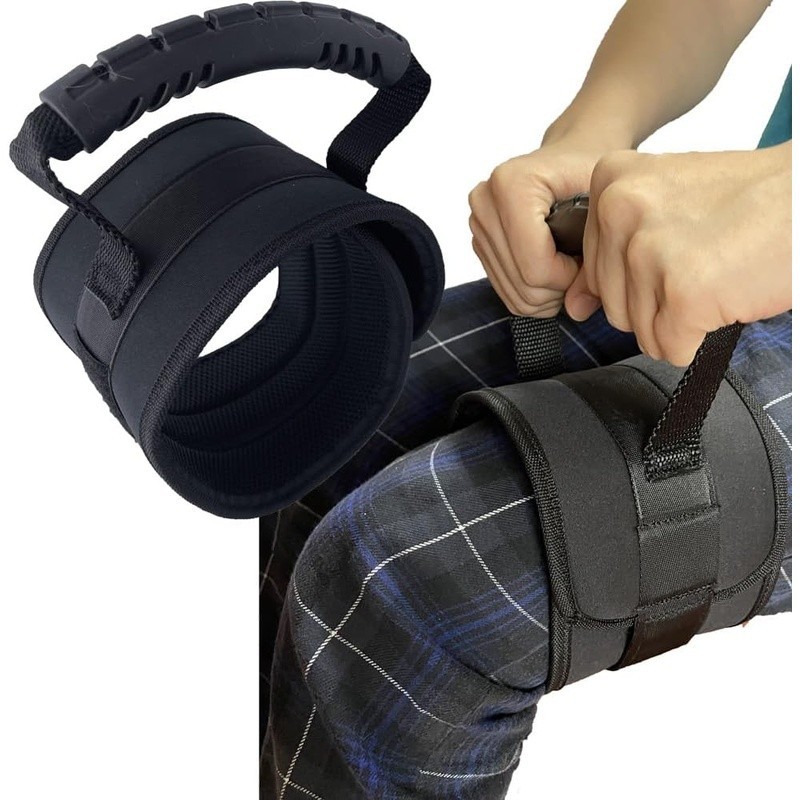 Adjustable Thigh Lifter Strap Mobility Aid Leg Repositioning Foot Lift Loop Pack