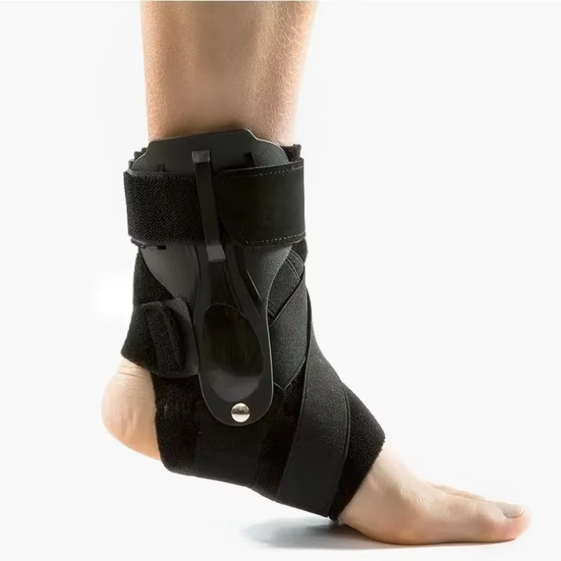 Ankle Brace-Stirrup Ankle Splint- Adjustable Rigid Stabilizer for Sprains Tendon