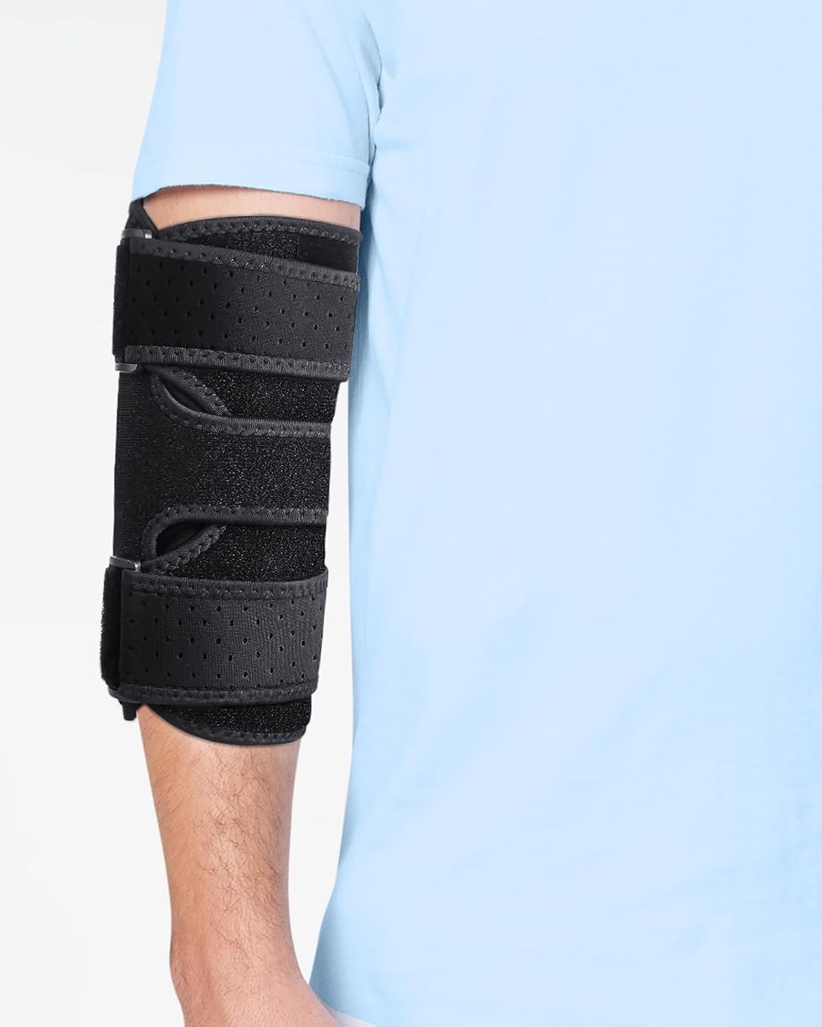 Elbow Brace for Cubital Tunnel Ulnar Nerve Pain, Adjustable Splint for Men & Wom