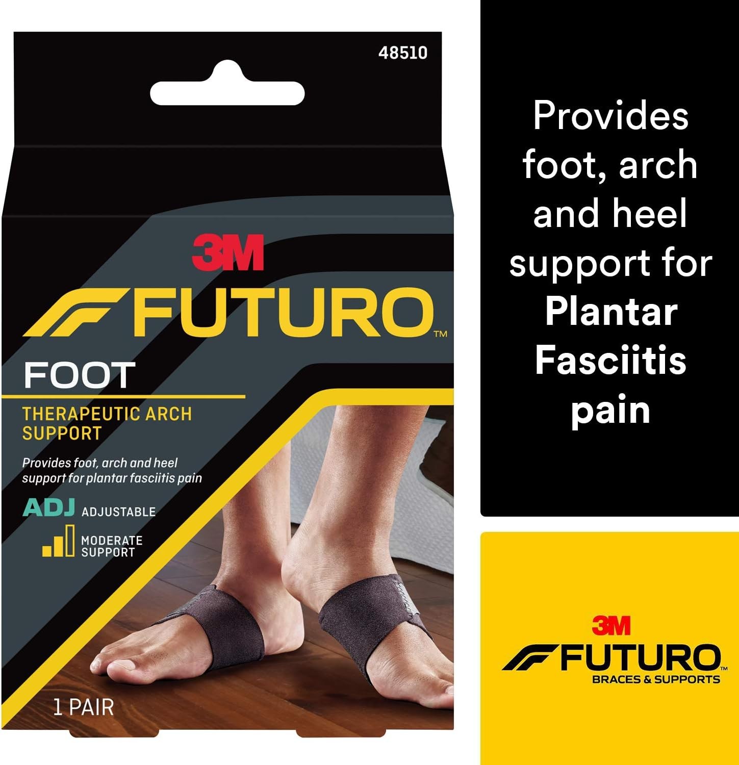 Futuro Therapeutic Arch Support Moderate – 1 pr