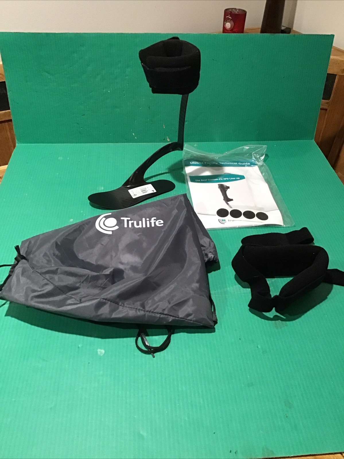 Trulife Sure Step Medial Drop Foot AFO Brace Carbon Composite SM Left SS295L02