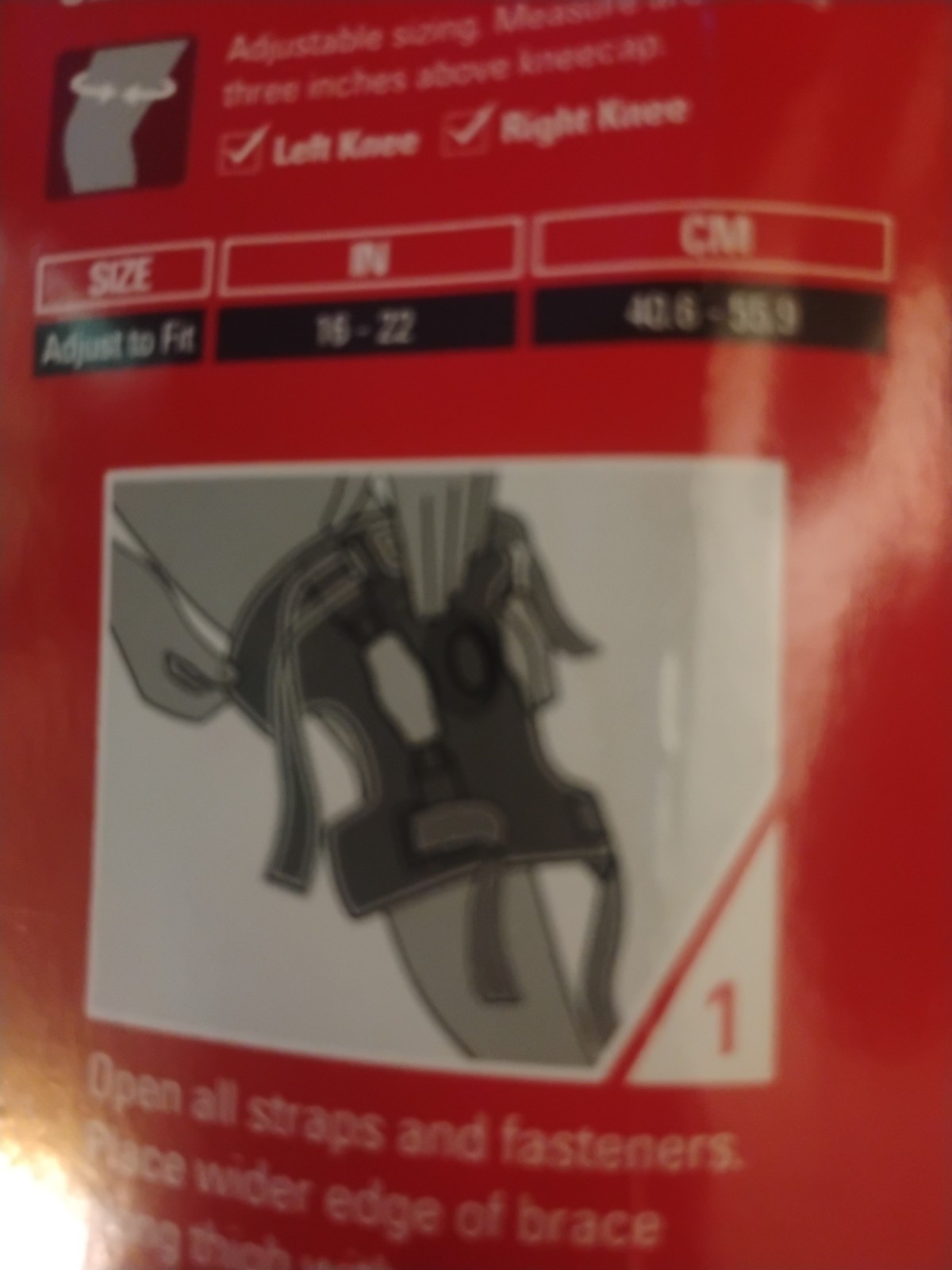 ACE Stabilizing Hinged Knee Brace Left or Right Knee – damaged box