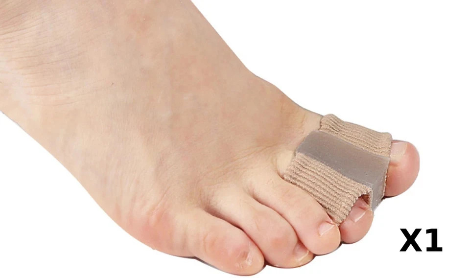 toe bunion big corrector straightener hallux valgus gel splint separator foot 1x