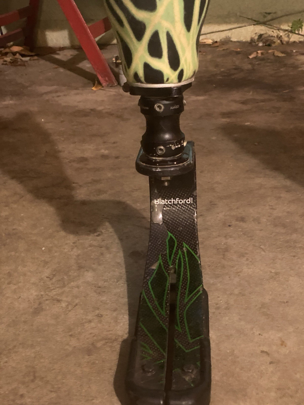 Blatchford Blade XT Below Knee Prosthetic