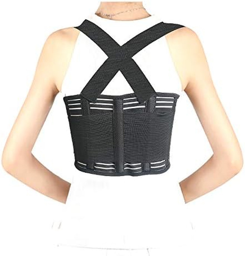 Rib and Chest Support Brace, Broken Rib Brace, Breathable Rib Belt for S