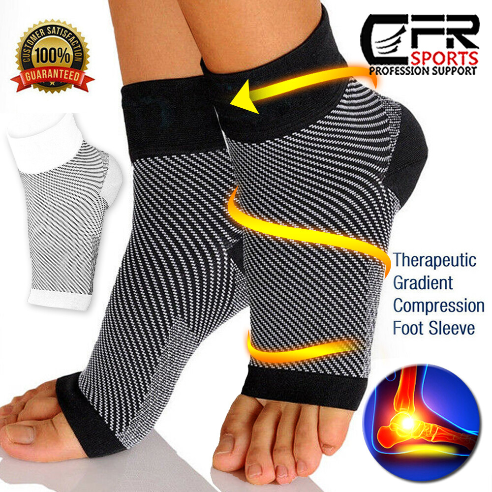 ANKLE Brace Support Circulatory compression Socks Plantar Fasciitis Mens womens
