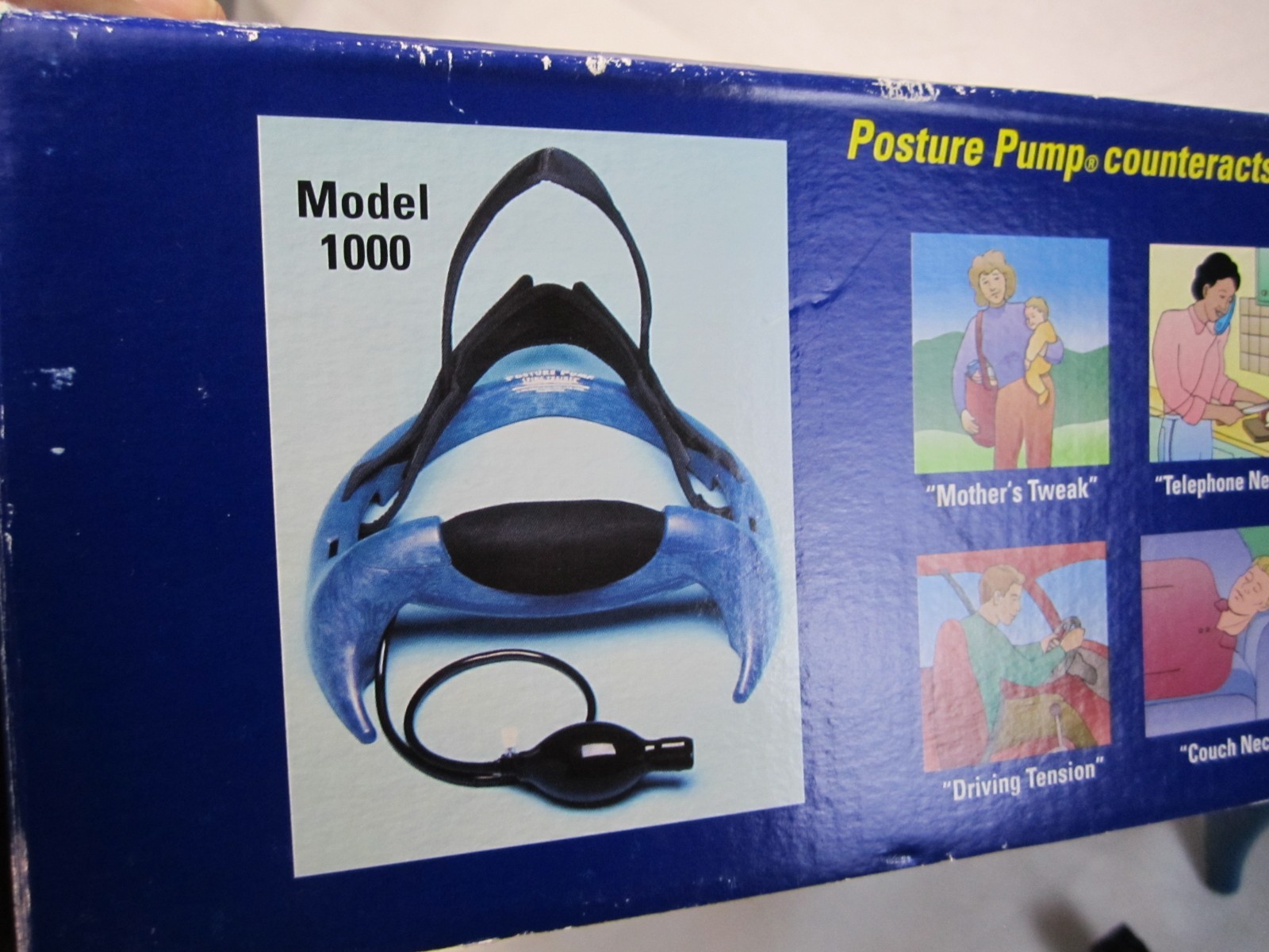 Posture Pump Neck Exerciser – Disc Hydrator – Model 1000