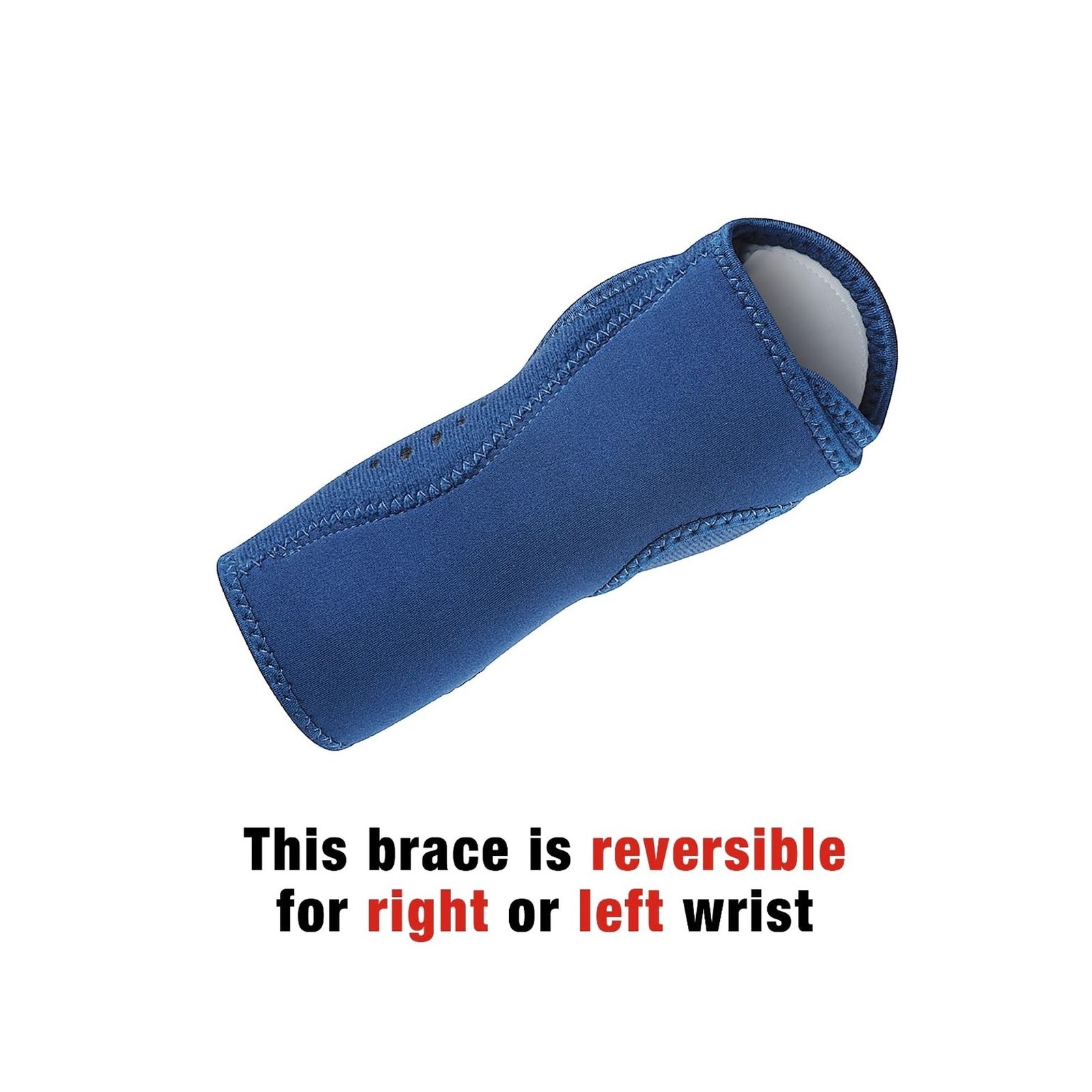 ACE Night Wrist Sleep Support, Adjustable, Blue, Helps Provide Relief from Sy…