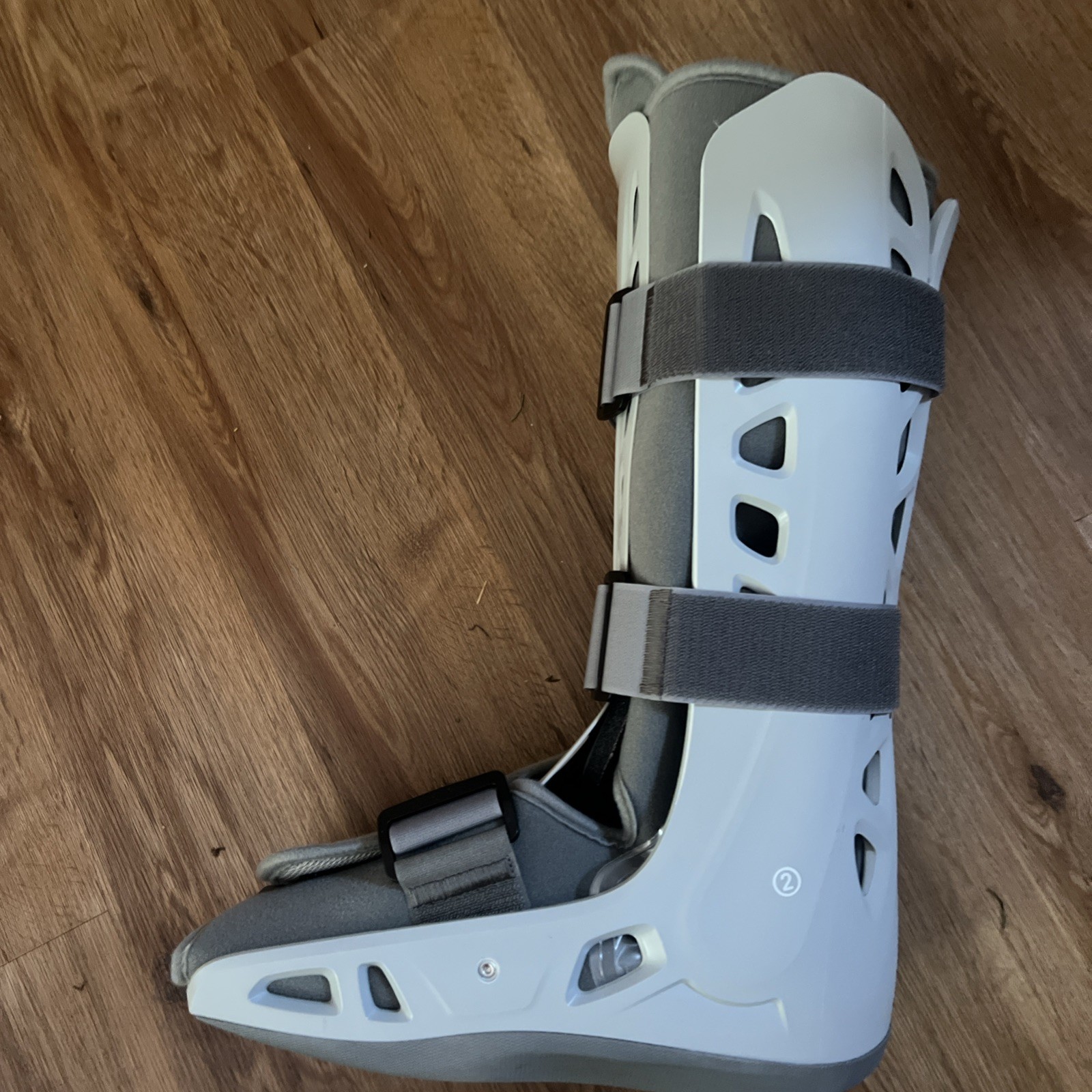 Aircast AirSelect Standard Walker Brace / Walking Boot, Off-White, X-Large