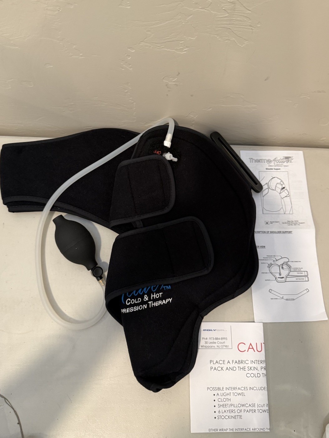 Thermo Active Cold & Hot Mobile Compression Therapy Shoulder Support
