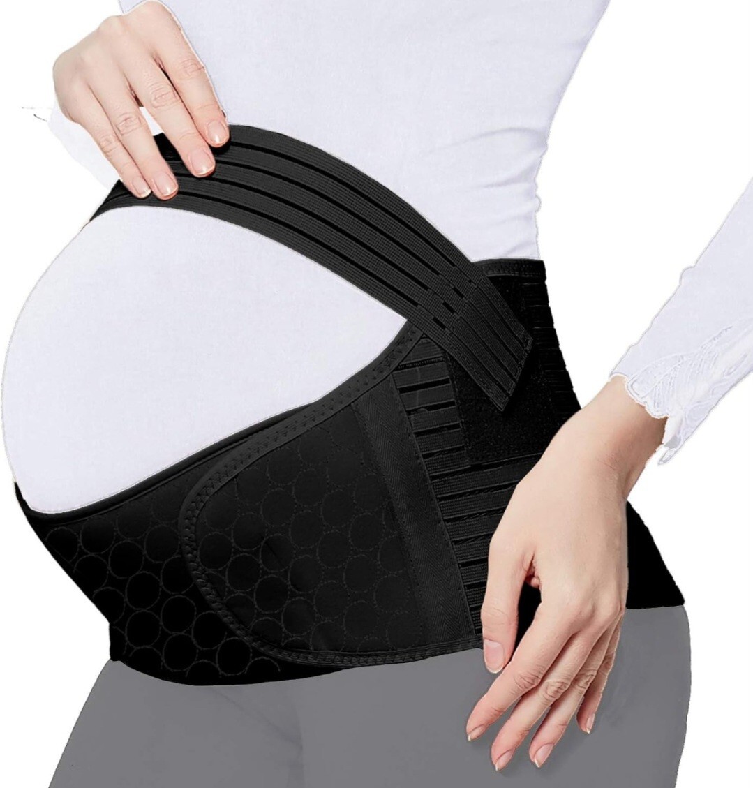 ChongErfei Maternity Belt Pregnancy Support Belt Band Abdominal Support Belt (S)