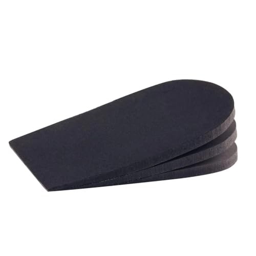 Adjustable Heel Lifts 1/4″ Height Black Single