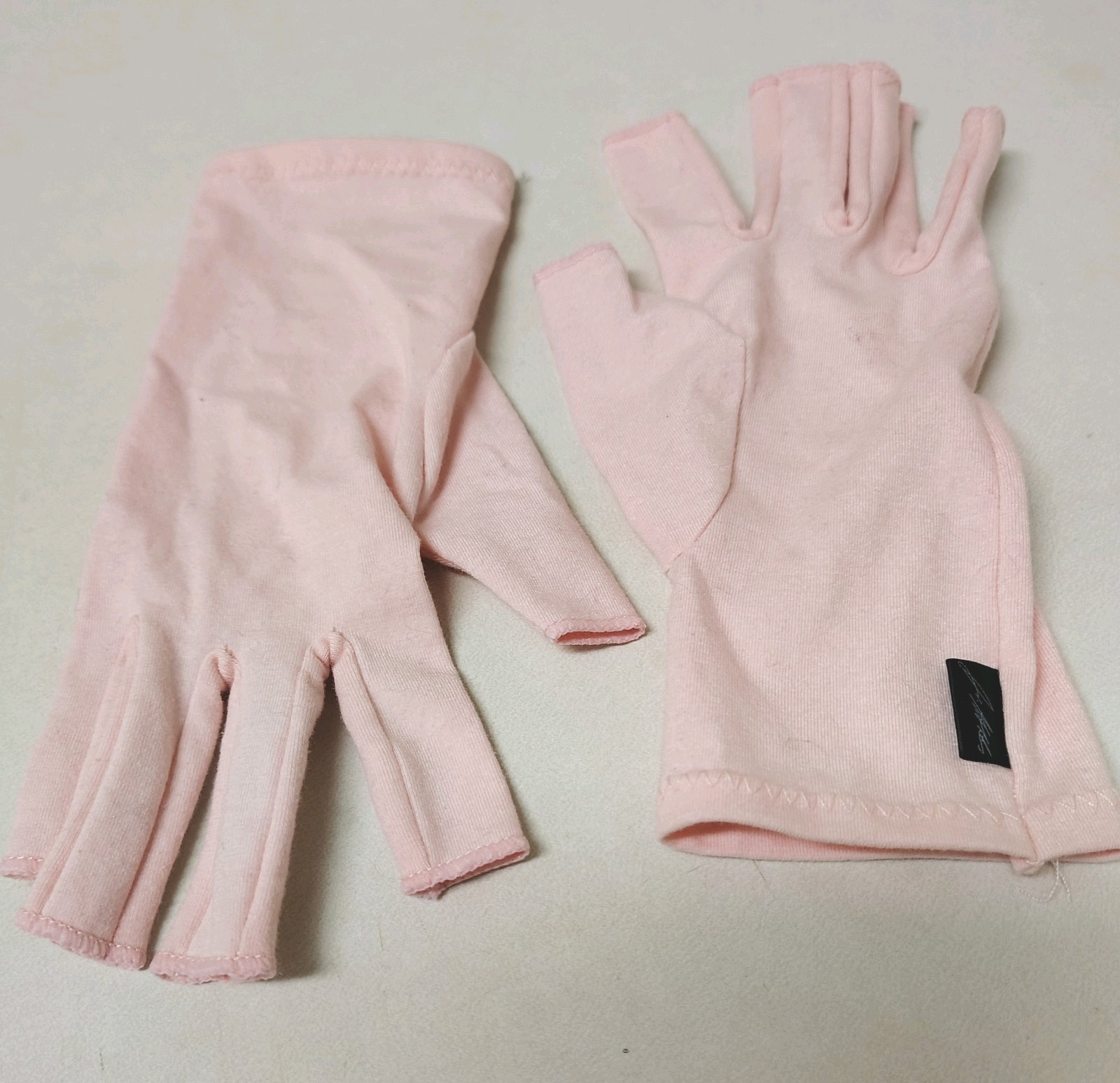 Dr Arthritis Open Finger Compression Gloves Cotton Spandex Blend Hand Wash