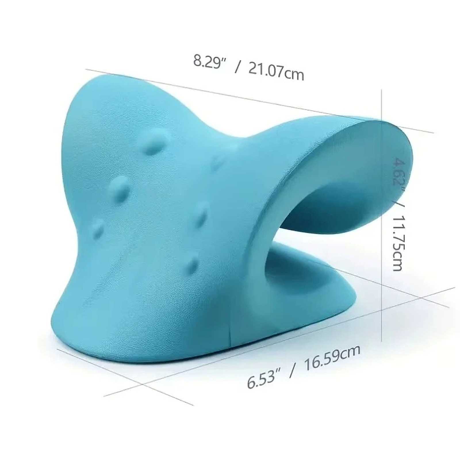 Neck Traction Pillow Cloud Shape Stretcher Cervical Spine Pain Relief Corrector