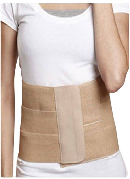 Abdomen Belt (8 Inches), Helps the Weak Abdominal Muscles & Toning the Abdomen