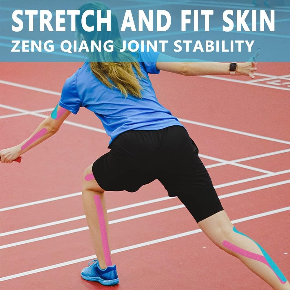 Kinesiology Tape Athletic Sports Muscle Injury Support Waterproof Elastic 2 Inch