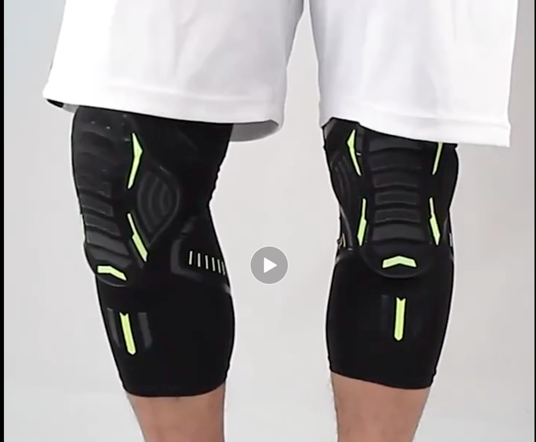 1 Piece Sports Knee Brace for Knee Pain and Protection- Honeycomb Design