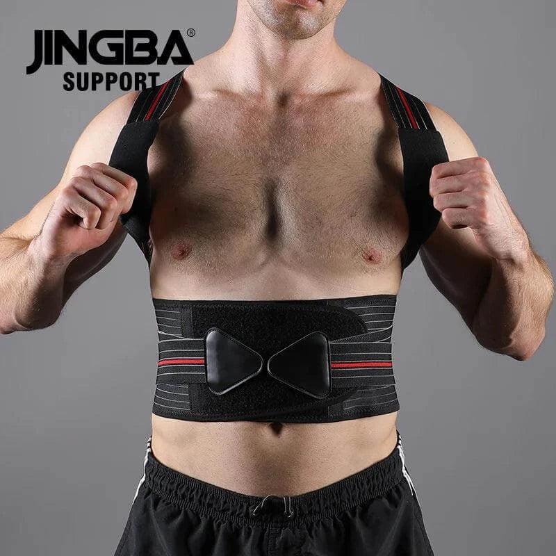Premium 4 Metal Bar Back Brace Posture Corrector
