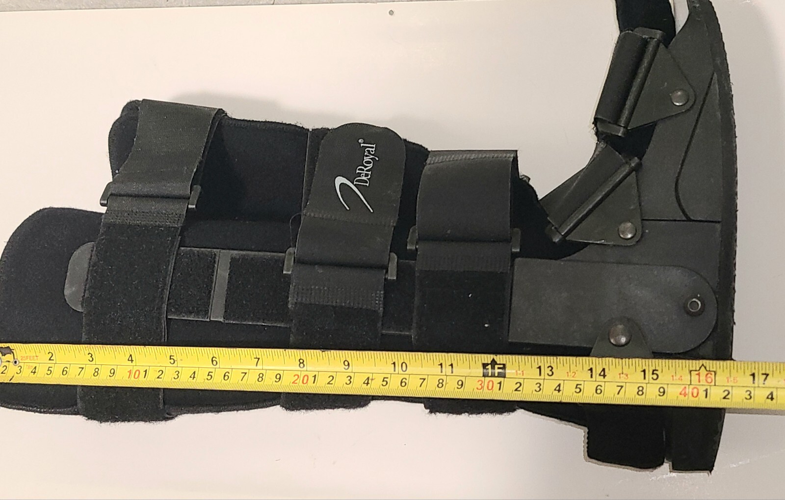 DeRoyal Small S Black Walking Boot Foot Brace