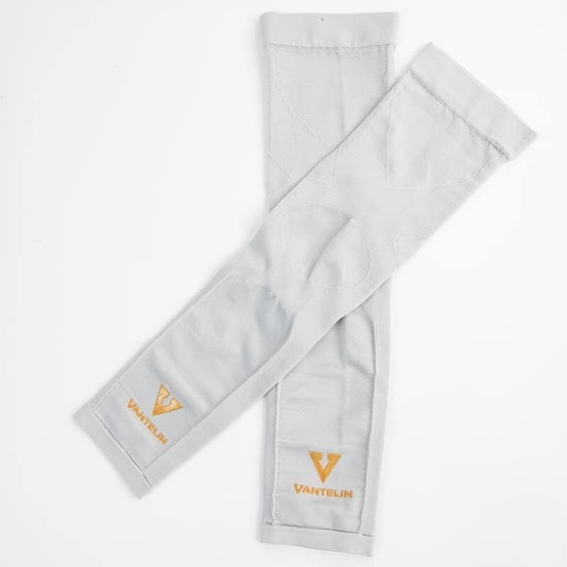 Kowa Vantelin Recovery Arm Sleeves for Arms Size M to L Ash Gray 1 pair