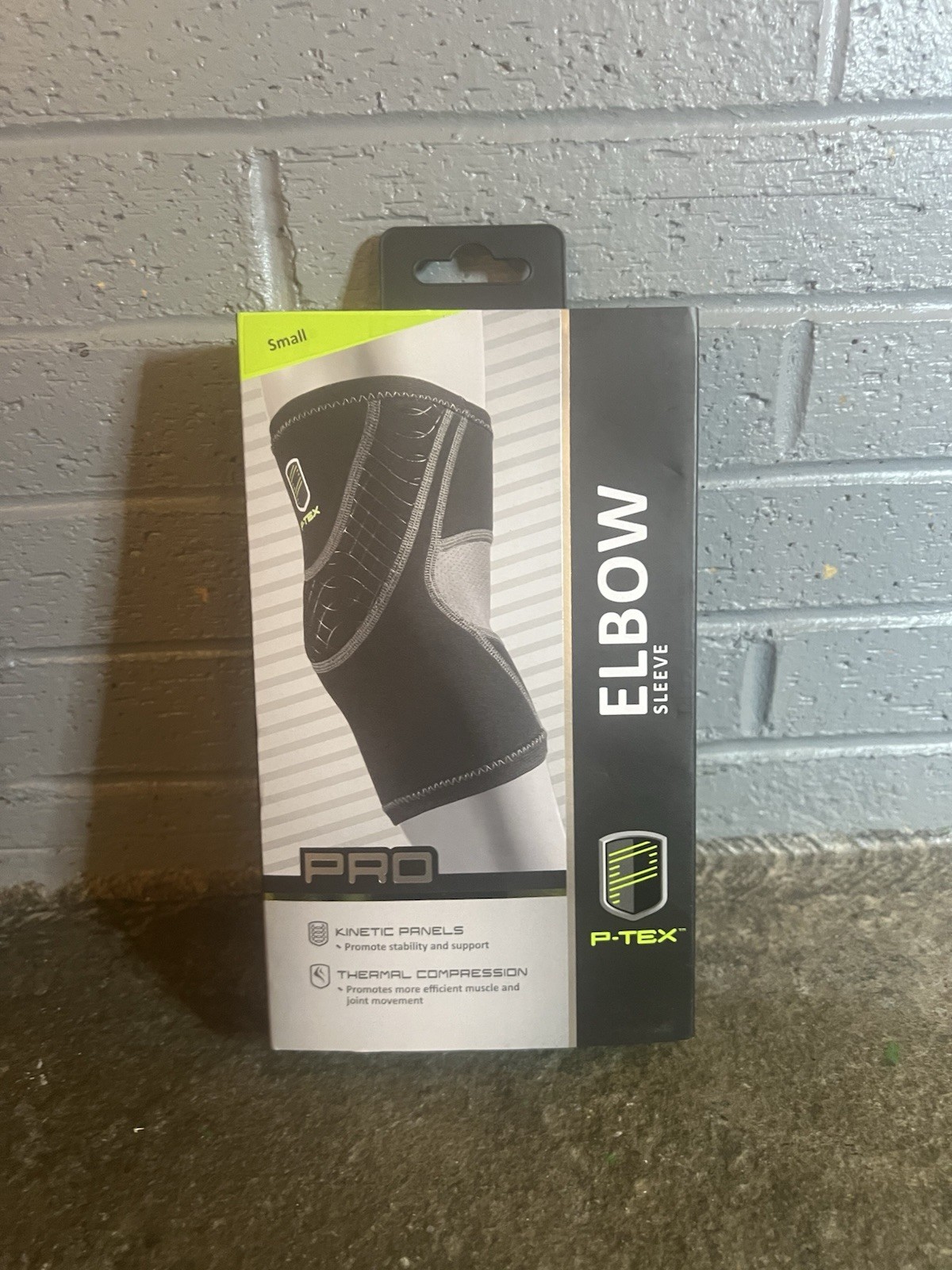 P-TEX PRO Knit Thermal Compression Elbow Sleeve Kinetic Paneling Small TEXE200