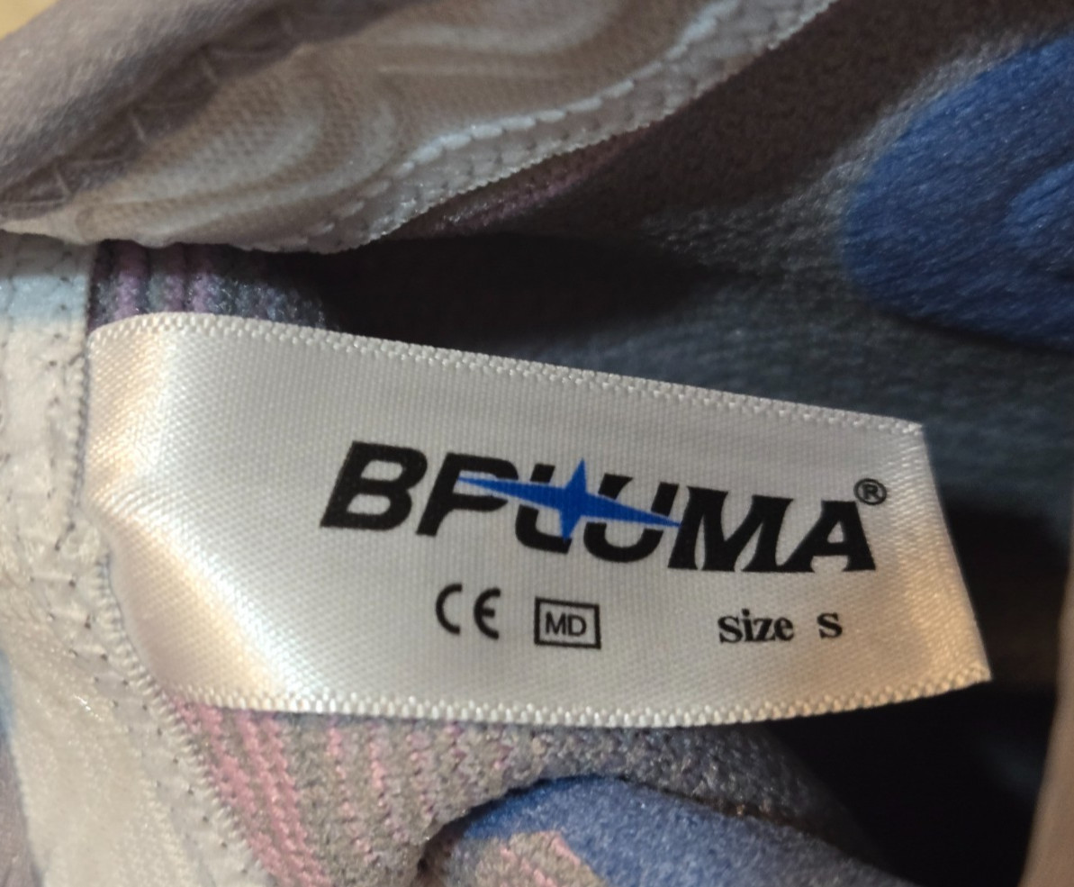 New BPLUMA Knee Brace Compression Sleeve Patella Pad Bilateral Small Pink & Gray