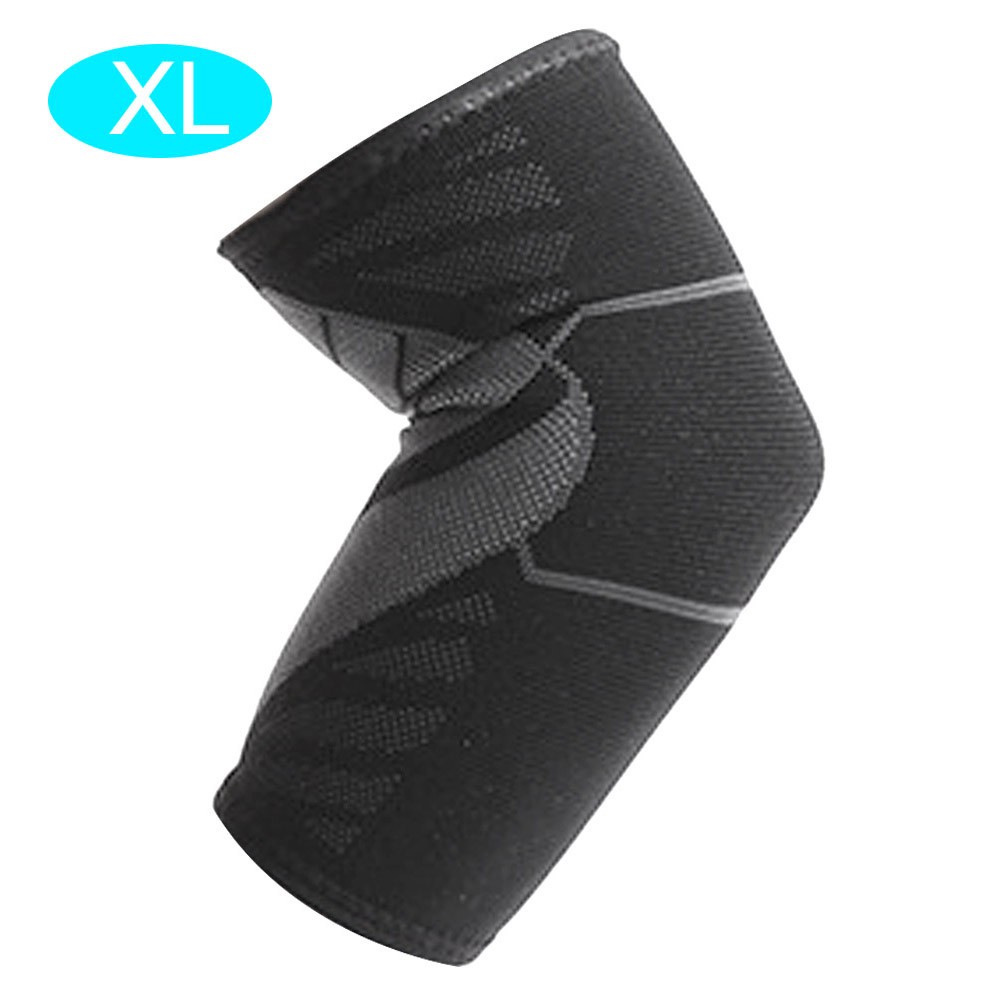 Unisex Nylon Knitting Elbow Guard Support Forcing Breathable Elastic Fitness CHU