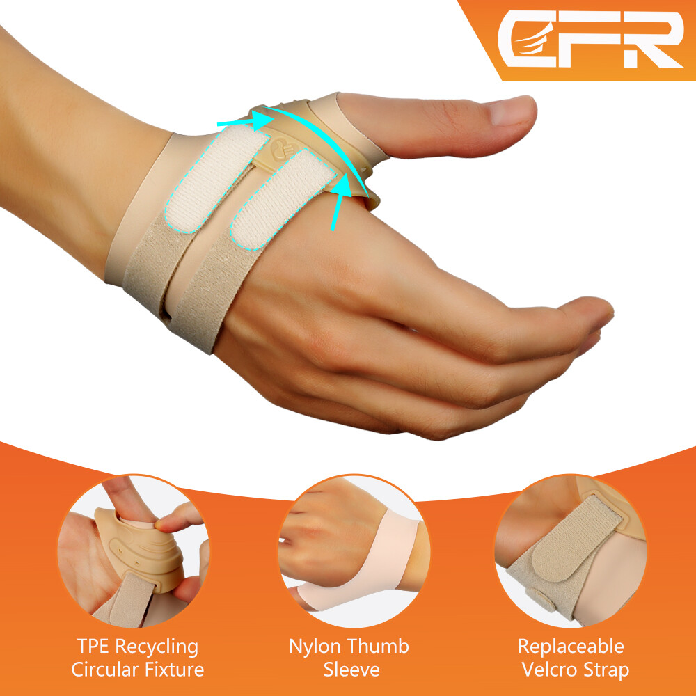 Thumb Support Brace CMC Joint Protector Wrist Immobilizer Gym Adjustable