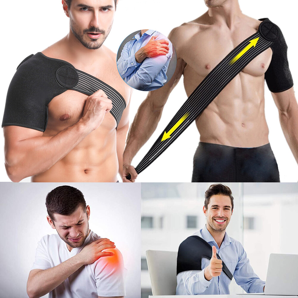 Shoulder Brace Rotator Cuff Support Arthritis Dislocation Compression Arm Sleeve