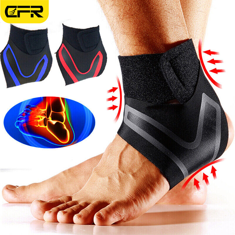 Ankle Support Brace Compression Sleeve Pain Relief Foot Plantar Fasciitis Wrap