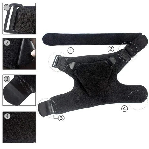 Shoulder Brace Support Compression Sleeve Torn Rotator Cuff Relief AC Joint Pain