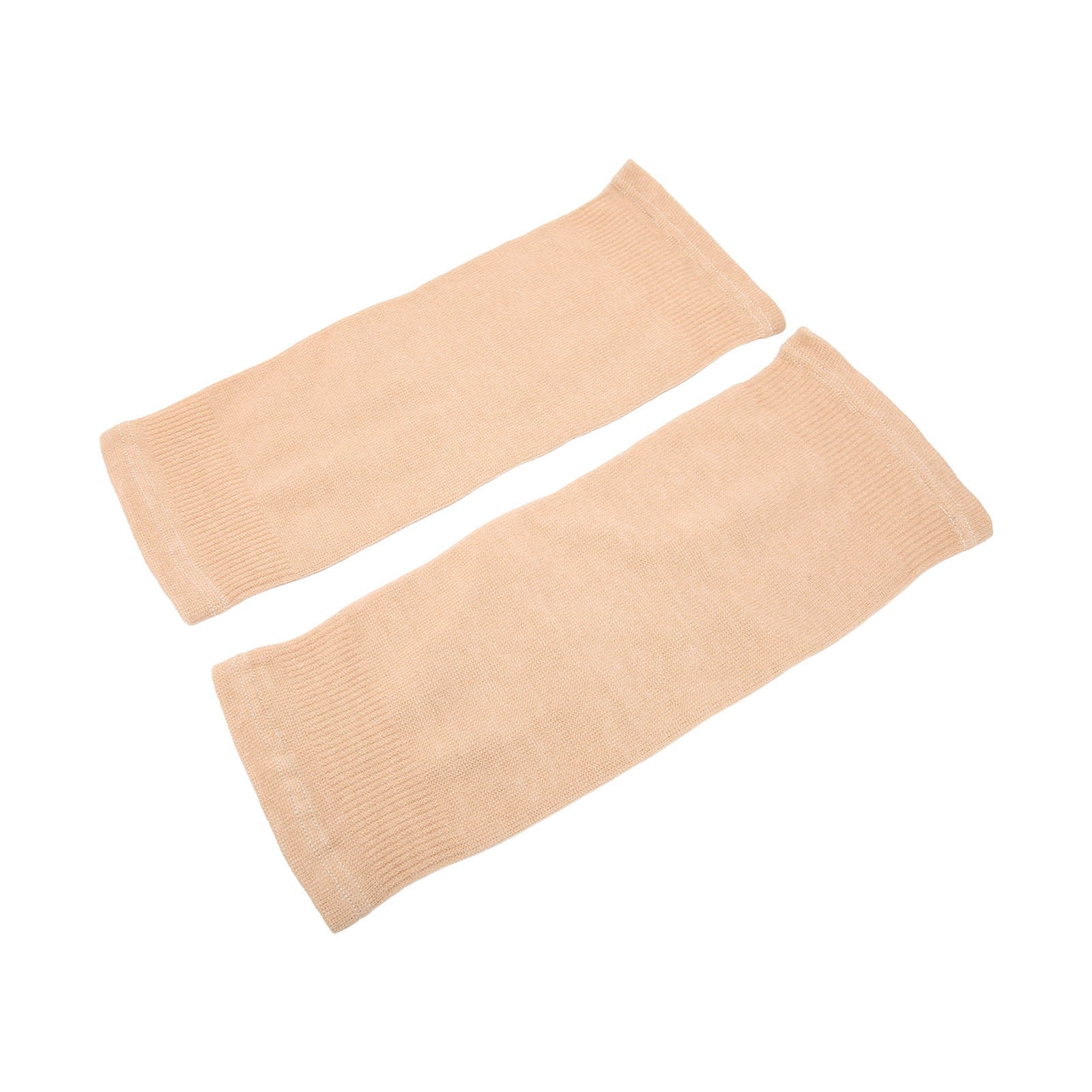 2Pcs Knee Brace Sleeve Comfortable Thin Stretchy Soft Skin Color Knee Protec NY