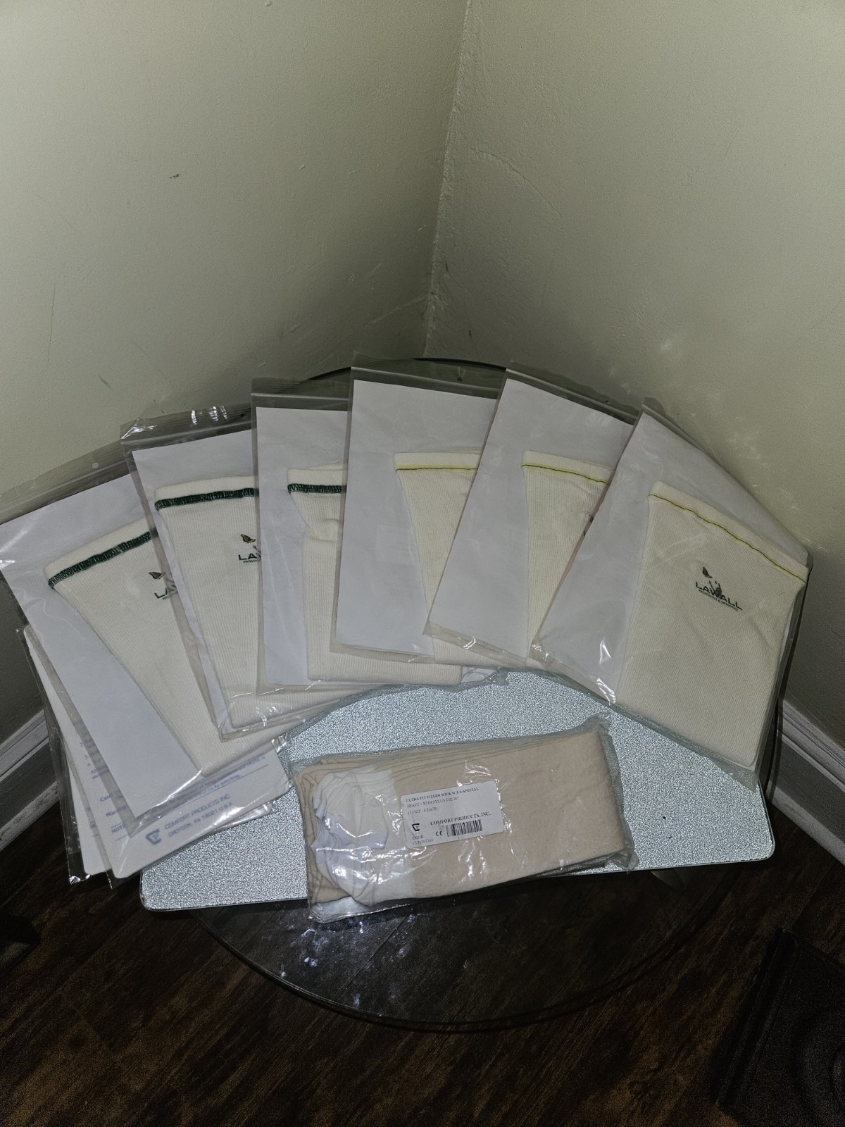 13 Pcs Prosthetic Sock Lot Comfort Products Inc Size MDRG – 3-S