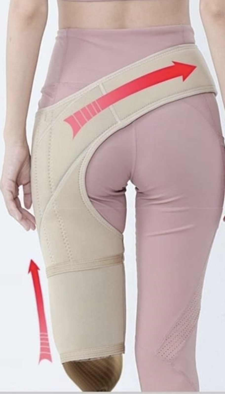 Thigh Prosthesis Suspension Strap Sling Prosthetic Limb Fixation Anti Fall strap