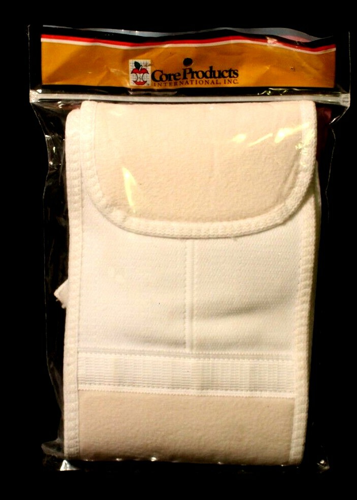 SHOULDER IMMOBILIZER Universal Adjustable Strap Mesh Arm Elbow Belt Band White