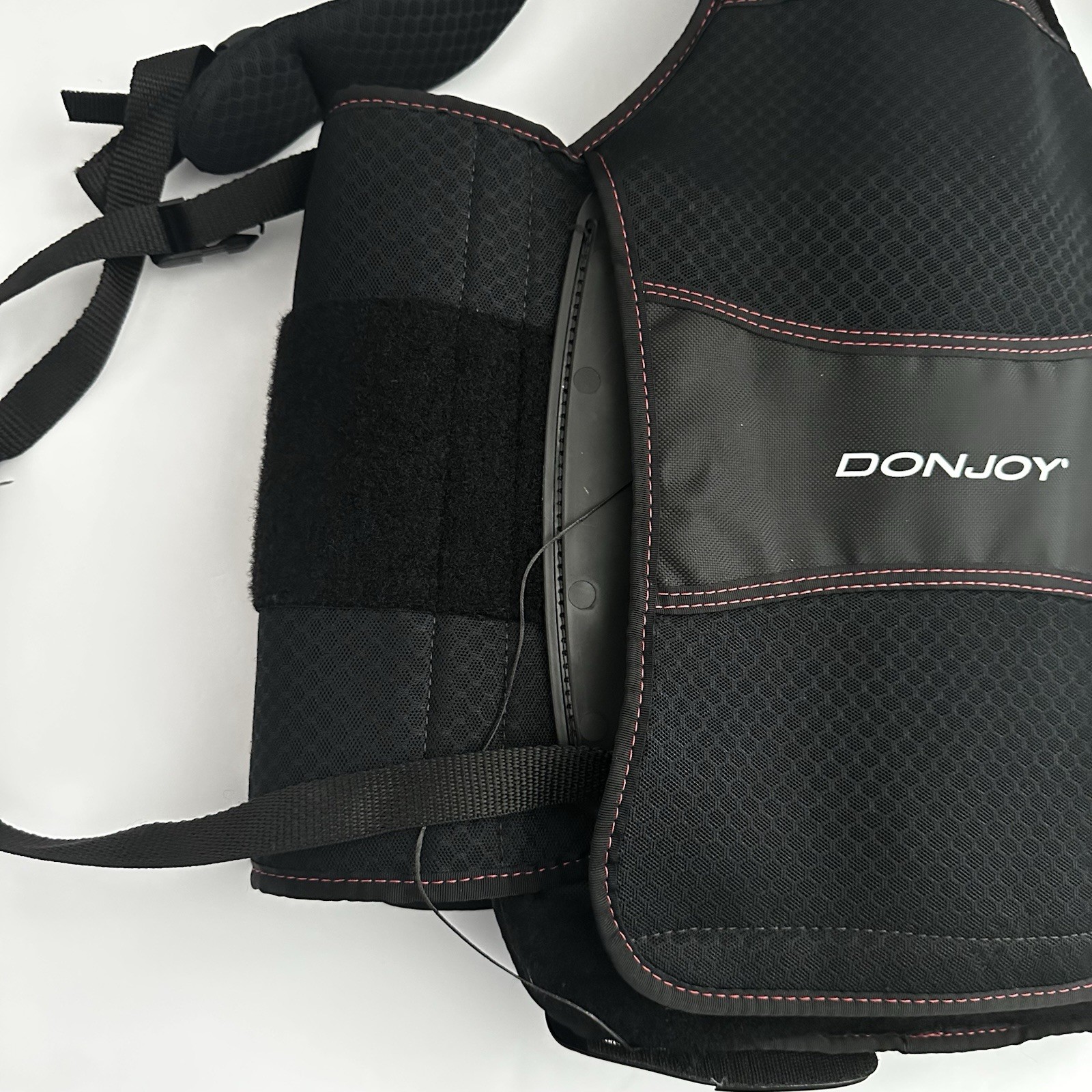 DonJoy IsoFORM Back Brace L/XL Black 456/457 Adjustable Lumbar Support Stabilize