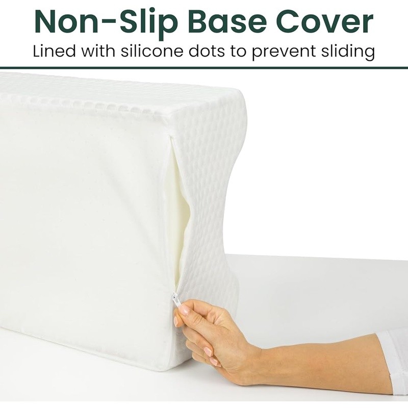 Knee Elevation Pillow Foam Support Wedge Post Surgery Injury Recovery Aid New